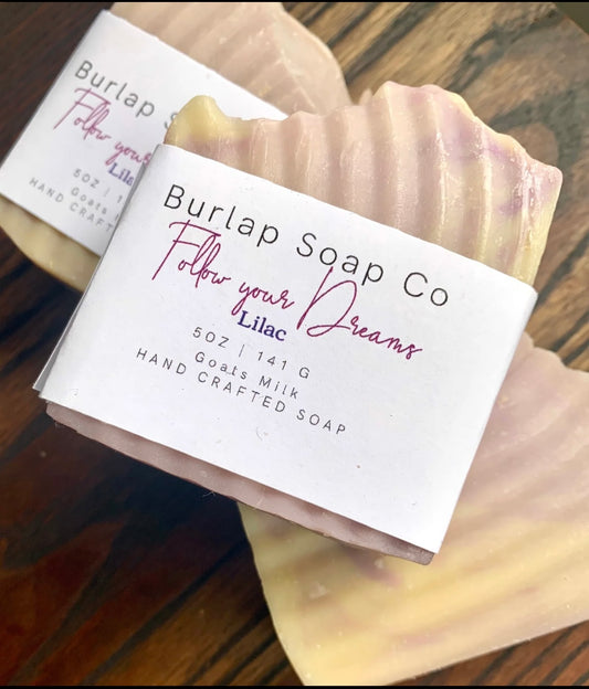 Goats milk Lilac thick bars