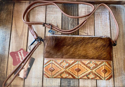 MW-Aztec design leather\cowhide