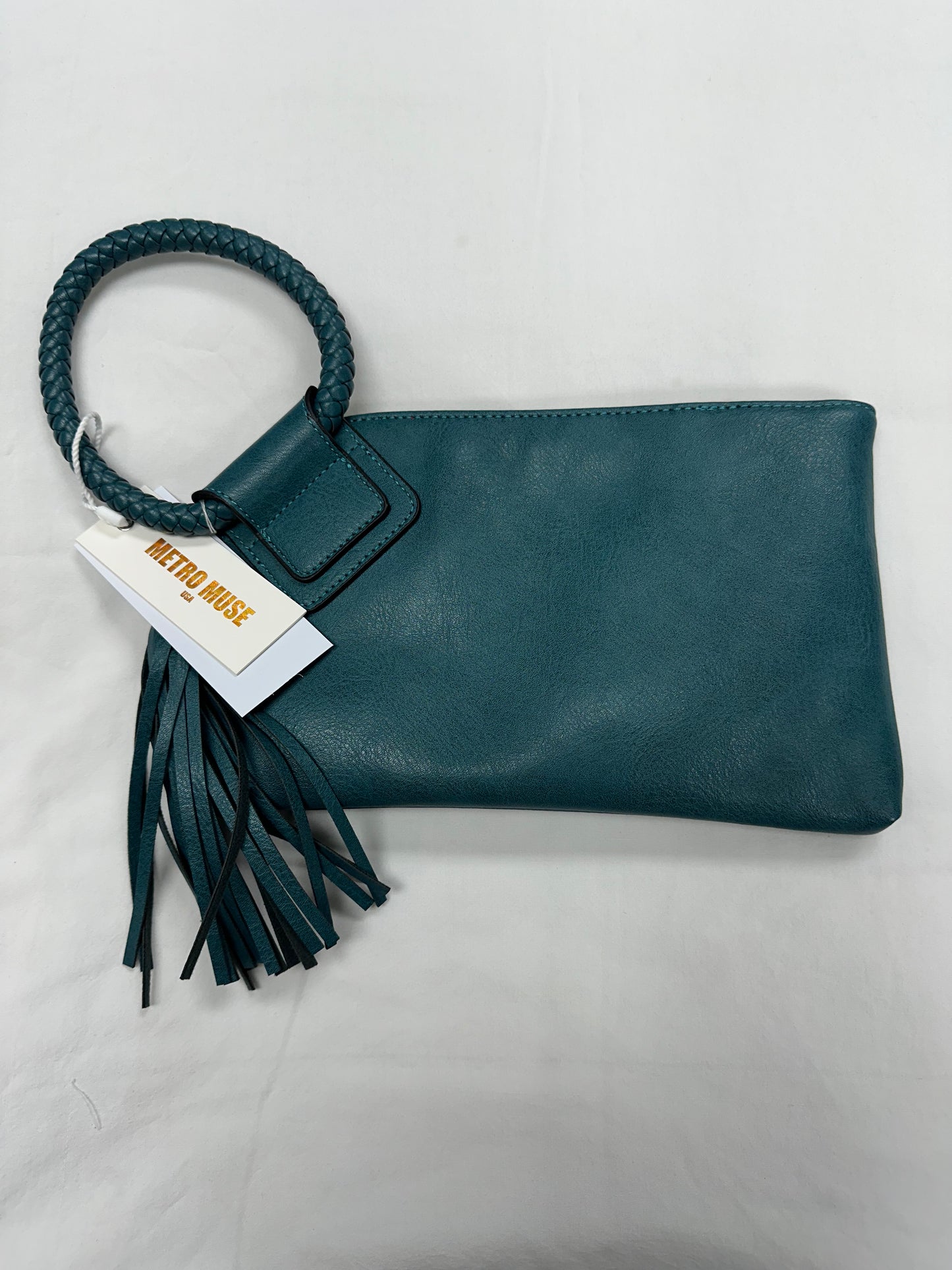 Purse - Clutch wristlet (turquoise color)